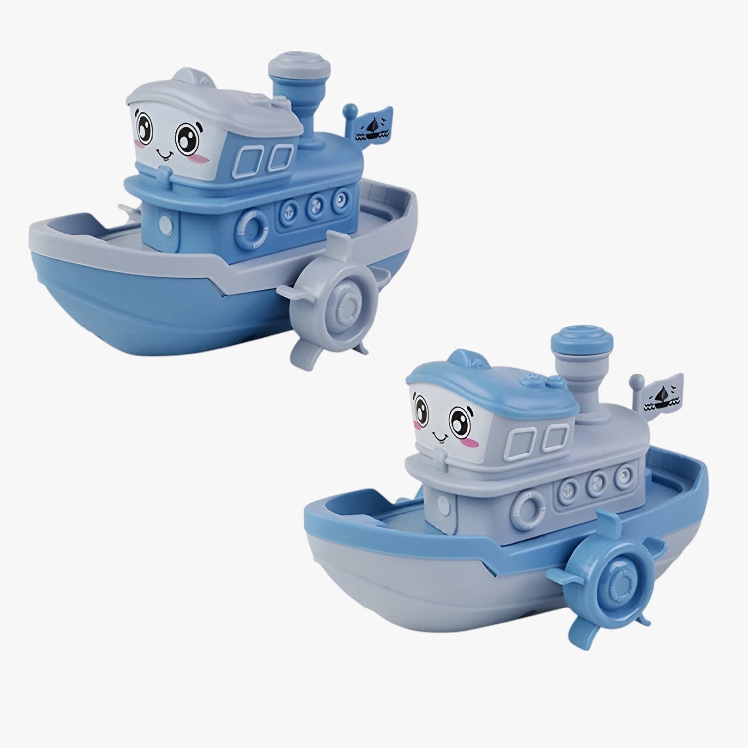 Hovan | Barca a vapore avvolgibile – Divertimento in acqua splendido - Blu - toys toys & gifts toys for kids - Concept Palermo