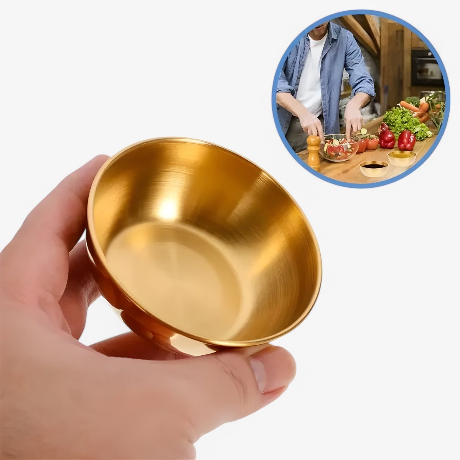 Mauro | Ciotole per zuppe in acciaio inox – Servire in modo elegante e pratico - - Kitchen kitchen accessory kitchen utensil - Concept Palermo