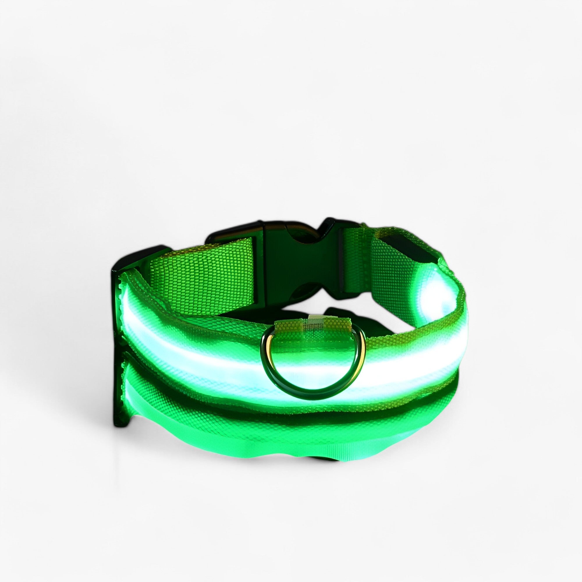 Lumi | Collare LED per Cani Sicuro - Visibile al Buio - Verde - Dog Collar DOG SUPPLIES Pet supplies - Concept Palermo