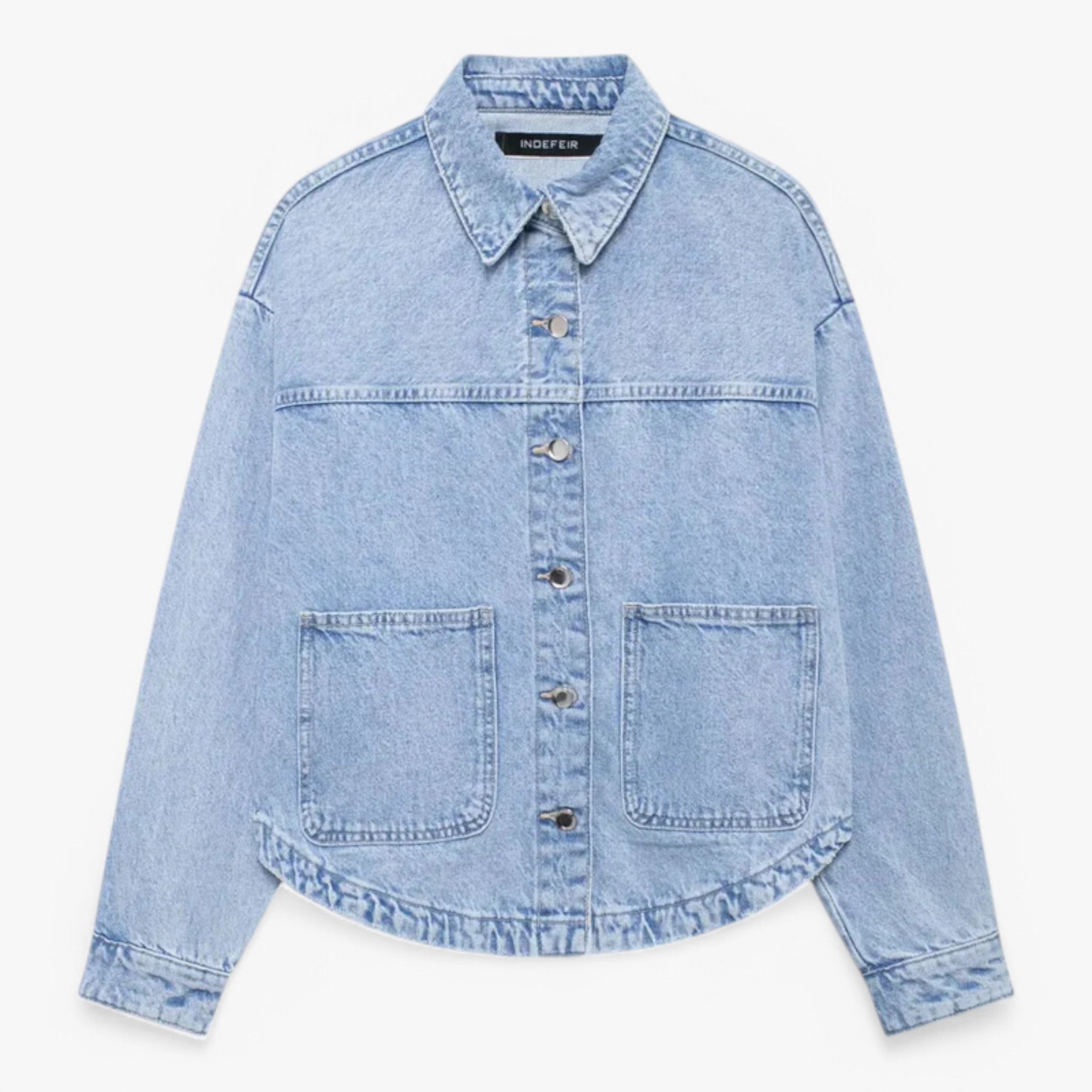 Amélie | Giacca di jeans da donna - Blu - - Concept Palermo
