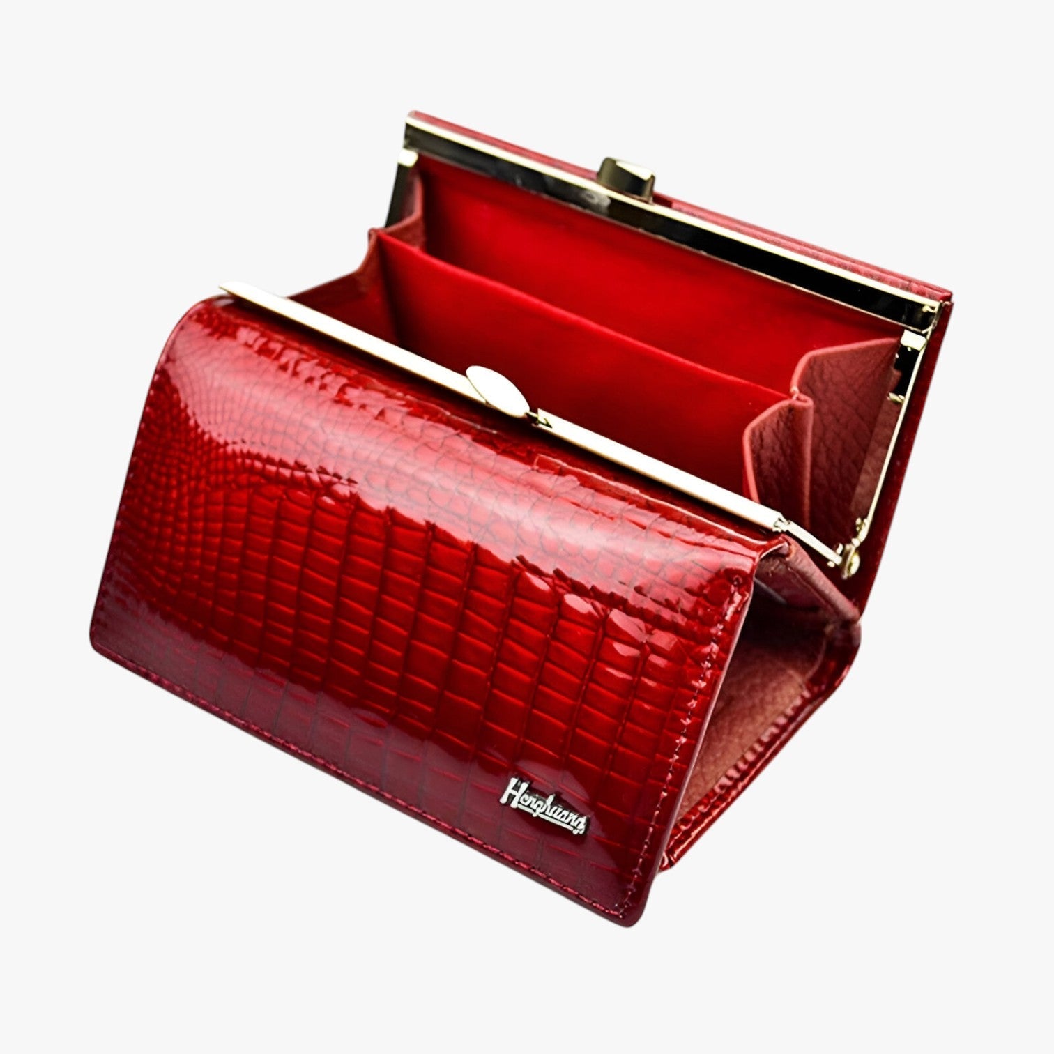 Regina | Portafoglio da donna in pelle di lusso - Elegante e pratico - - wallet womens wallet - Concept Palermo