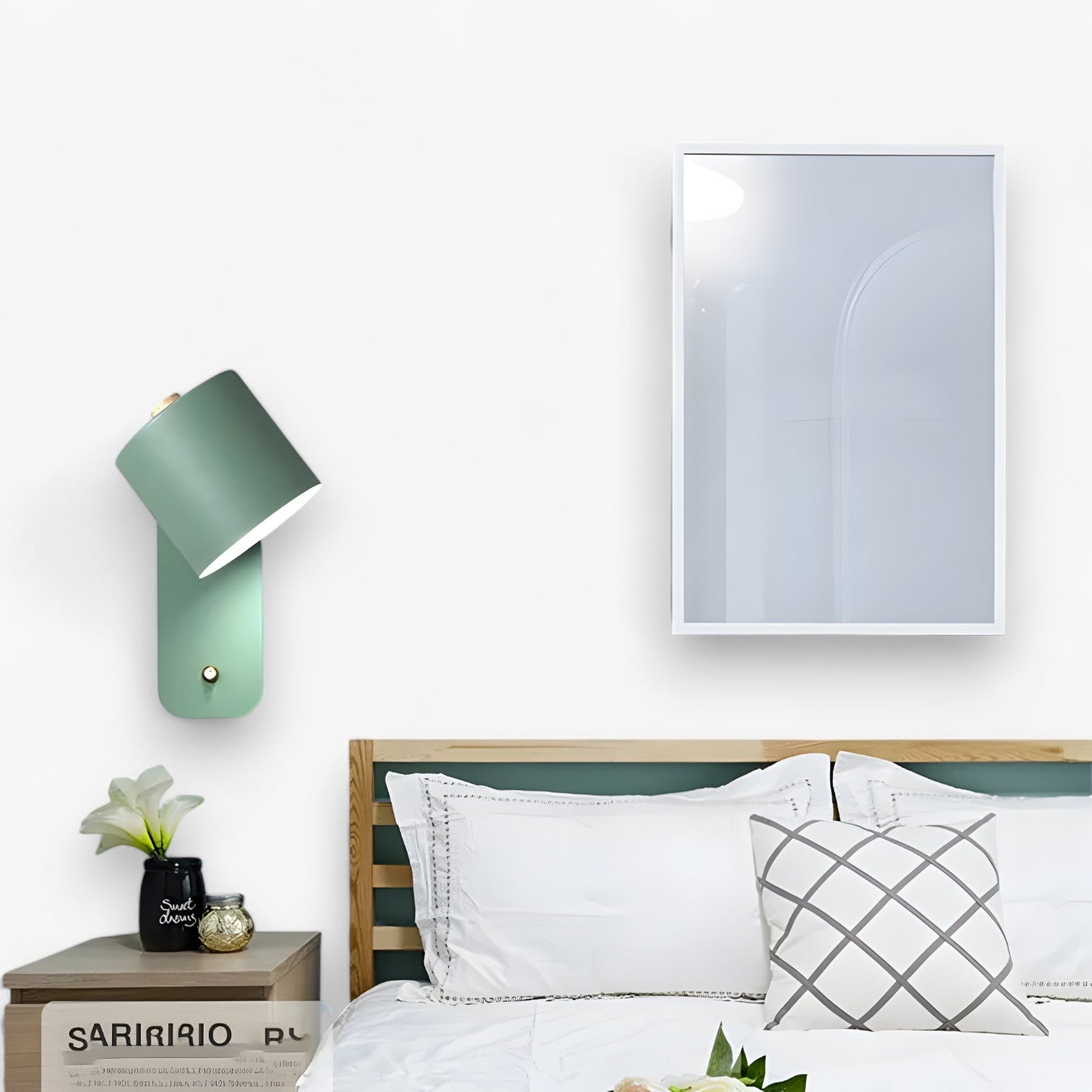 Nora | Lampada da letto LED regolabile con interruttore - - Home Home & Garden - Concept Palermo