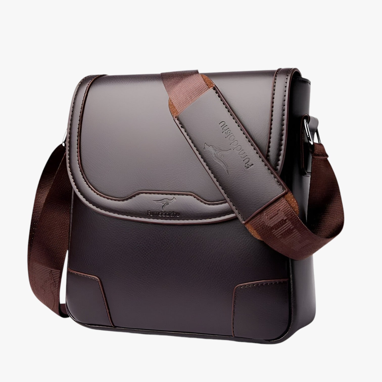Vance | Borsa a Spalla di Lusso in Pelle – Elegante, Compatta e Pratica - Marrone - Bags mens bag Shoulder Bags - Concept Palermo