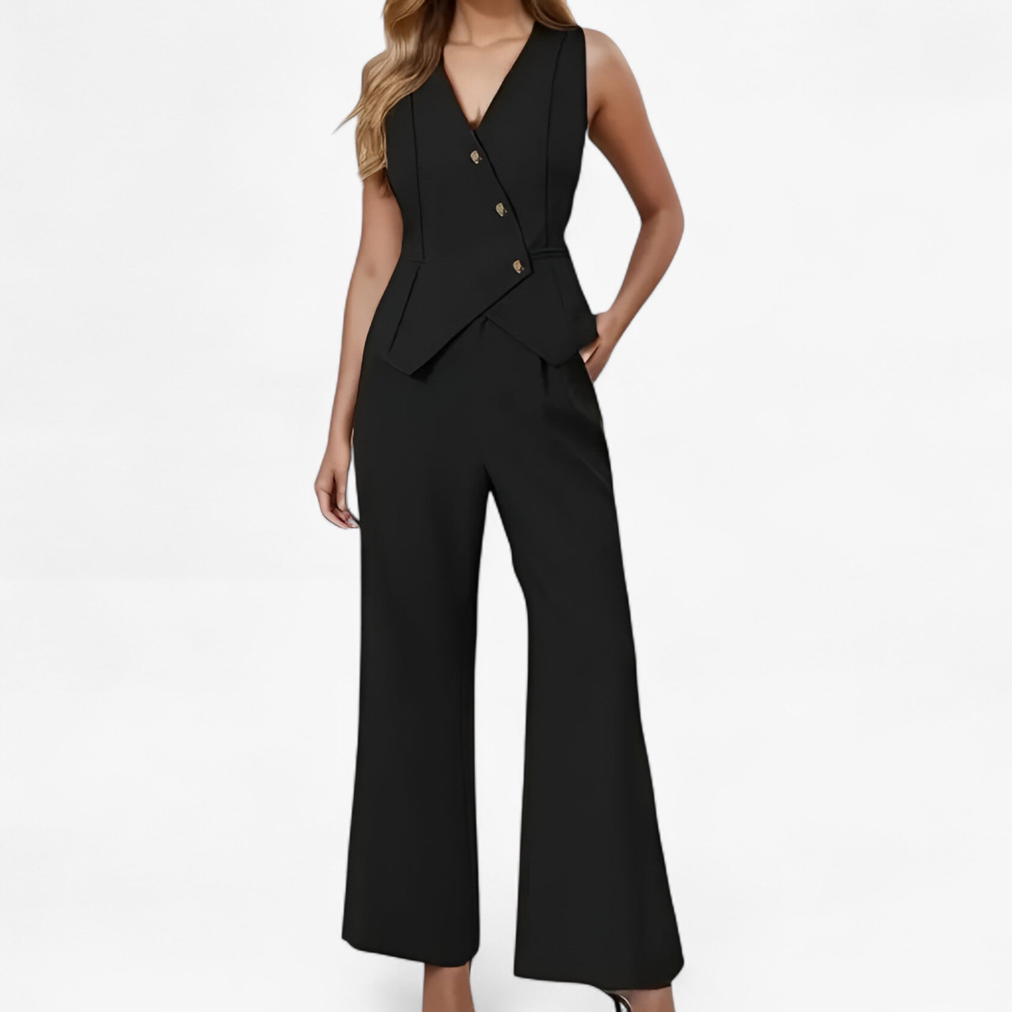 Anika – Completo senza maniche per un'eleganza senza sforzo - - clothes for women robes women's clothes - Concept Palermo