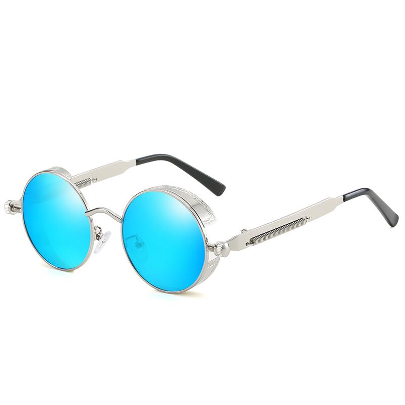 Steampunk Sunglasses™ | Porta la tua moda al livello successivo e indossa qualcosa di elegante! - Blu argento - accessories men all clothes men new_for_google_may - Concept Palermo