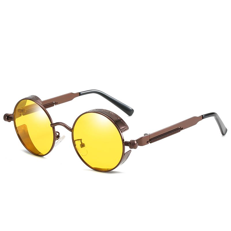 Steampunk Sunglasses™ | Porta la tua moda al livello successivo e indossa qualcosa di elegante! - Marrone Giallo - accessories men all clothes men new_for_google_may - Concept Palermo