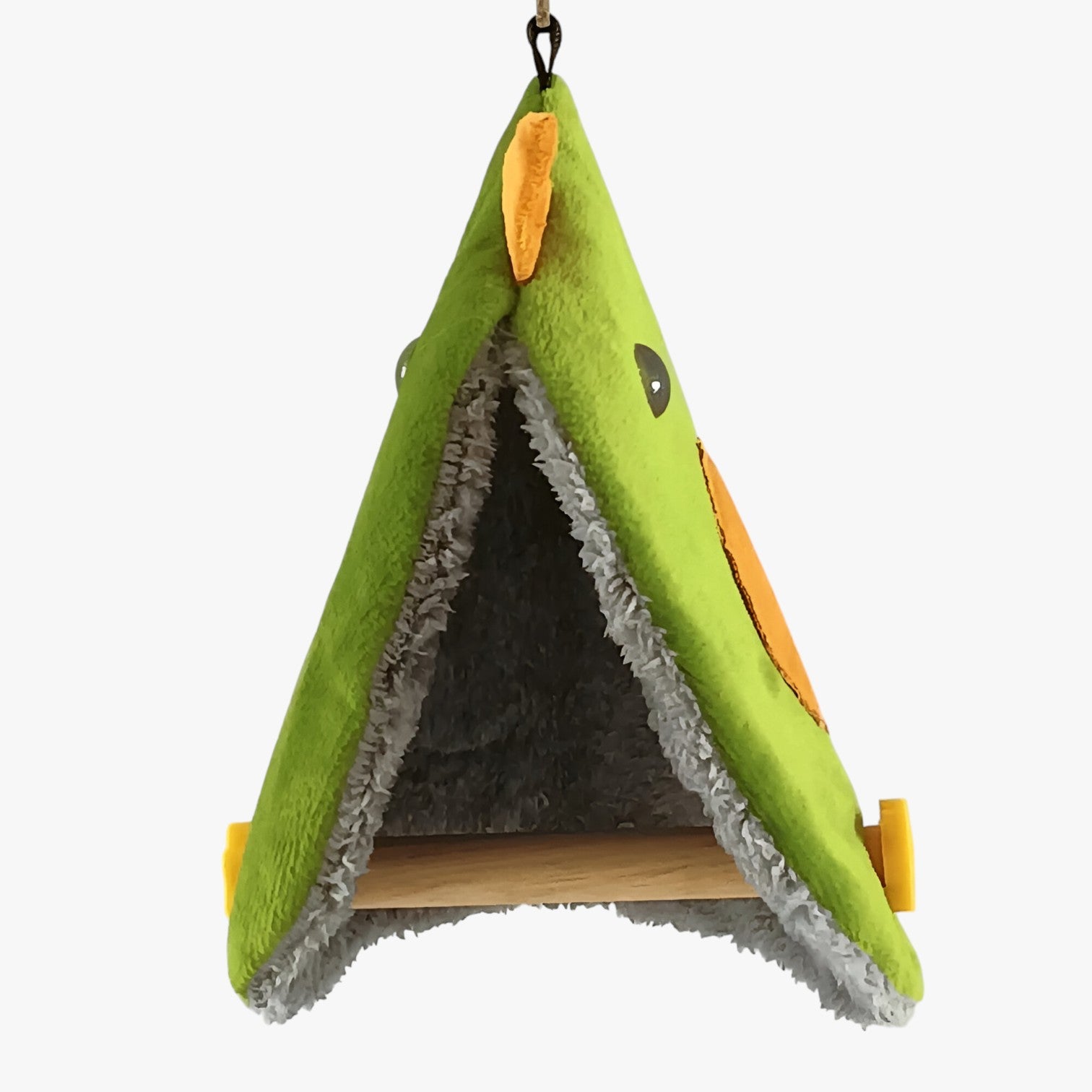 Ravenn | Amaca per uccelli morbida con tenda calda e rifugio coccola - Verde - bird bird house birdproduct - Concept Palermo