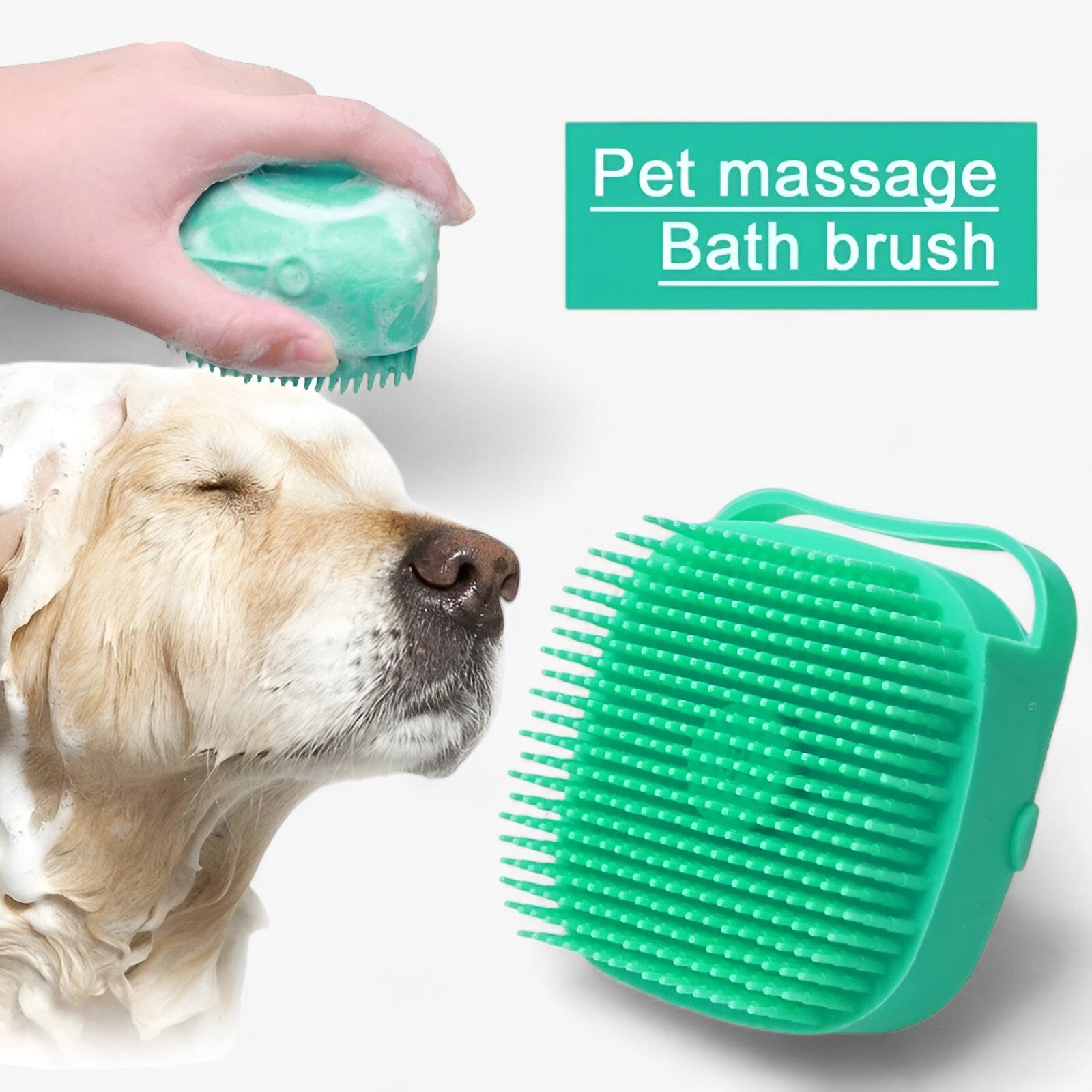 Buddy | Morbido Spazzola da Massaggio in Silicone - Cura e Bagno - - Dog Pet Care PET SUPPLIES - Concept Palermo