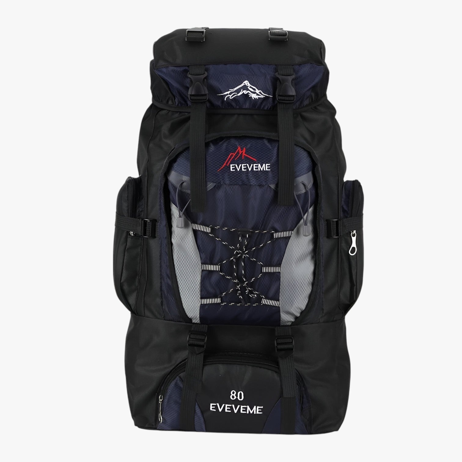 Vance | Zaino da trekking impermeabile – Spazioso, durevole e pronto per l'avventura - Blu navy 80L - Backpacks Bags mens bag - Concept Palermo