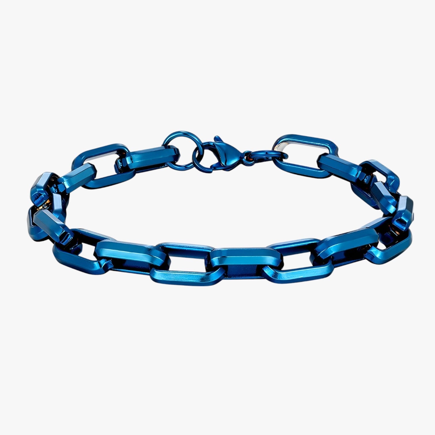 Francisco | Stile robusto e look potente – Il bracciale che si fa notare - Blu - BRACELET mens accessory mens bracelet - Concept Palermo