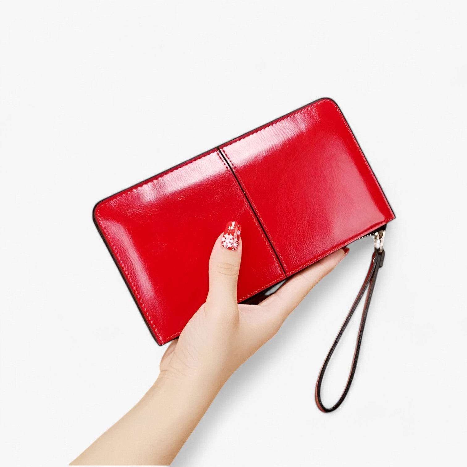 Darya | Borsa Vintage in PU Pelle – Grande Capacità e Stile Elegante per Donne - rosso - accessories women wallet womens wallet - Concept Palermo