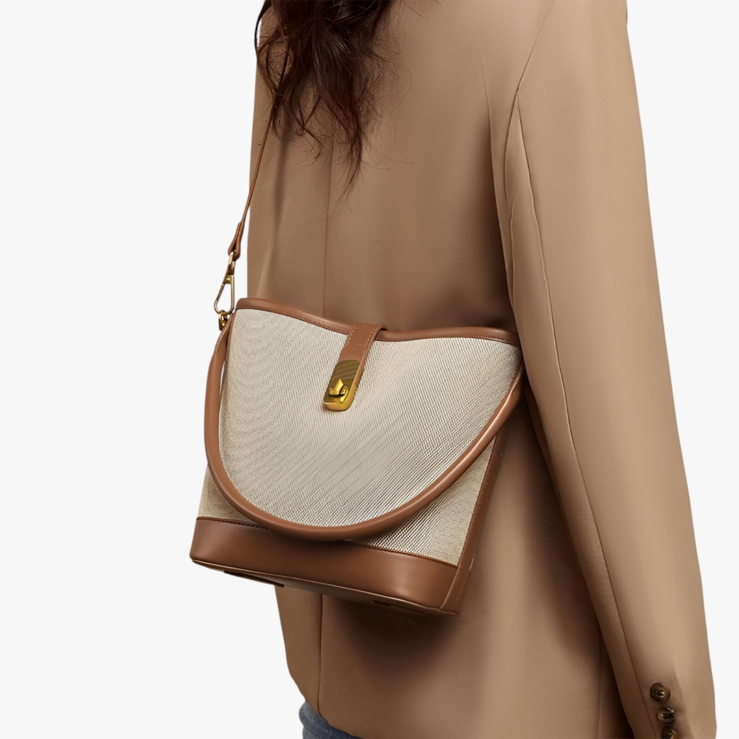 Dylan | Elegante mini borsa a tracolla a secchiello - - bag Bags women bags - Concept Palermo