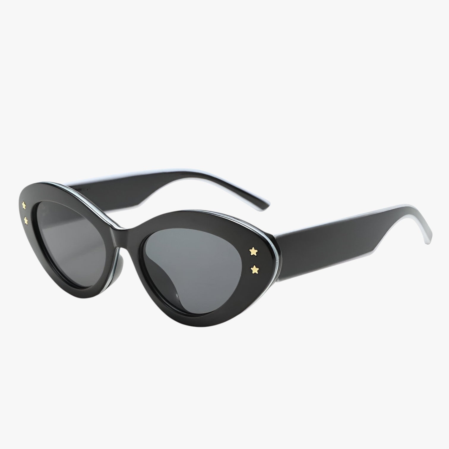 Selah | Occhiali da sole retro eleganti con protezione UV400 - Nero - Cat Eye Sunglasses Fashion Sunglasses polarized sunglasses women Sunglasses - Concept Palermo