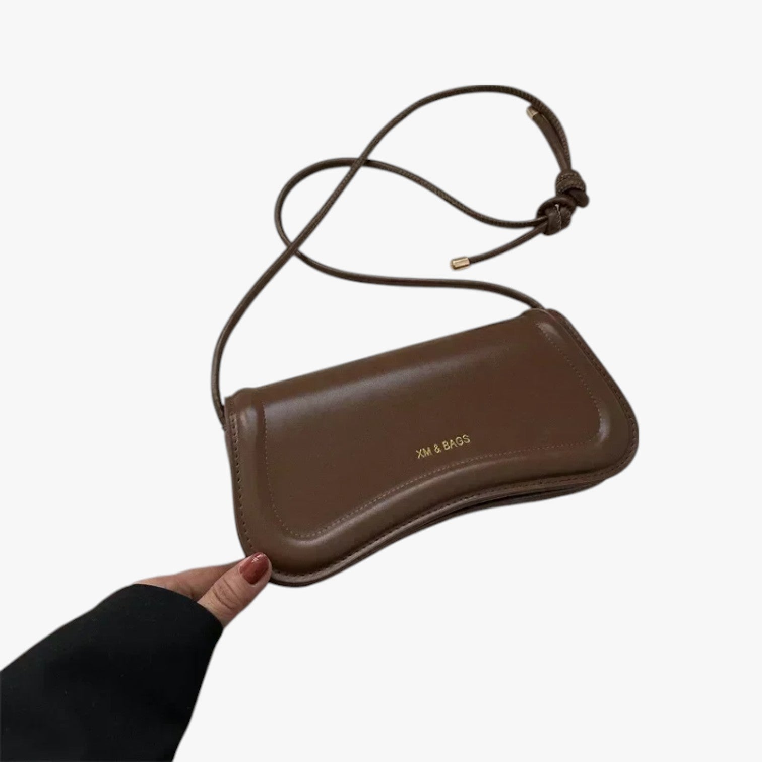 Natalie | Borsetta Donna in Ecopelle Elegante, Compatta e Versatile per Tutti i Giorni - Marrone - Bags Shoulder Bags women bags - Concept Palermo