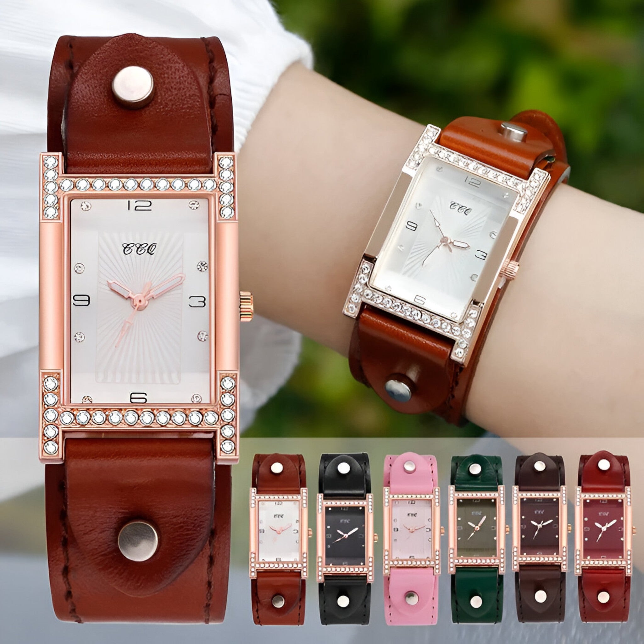 Orla | Orologio da donna al quarzo con cinturino in pelle per coppie - - female watch watch for women - Concept Palermo
