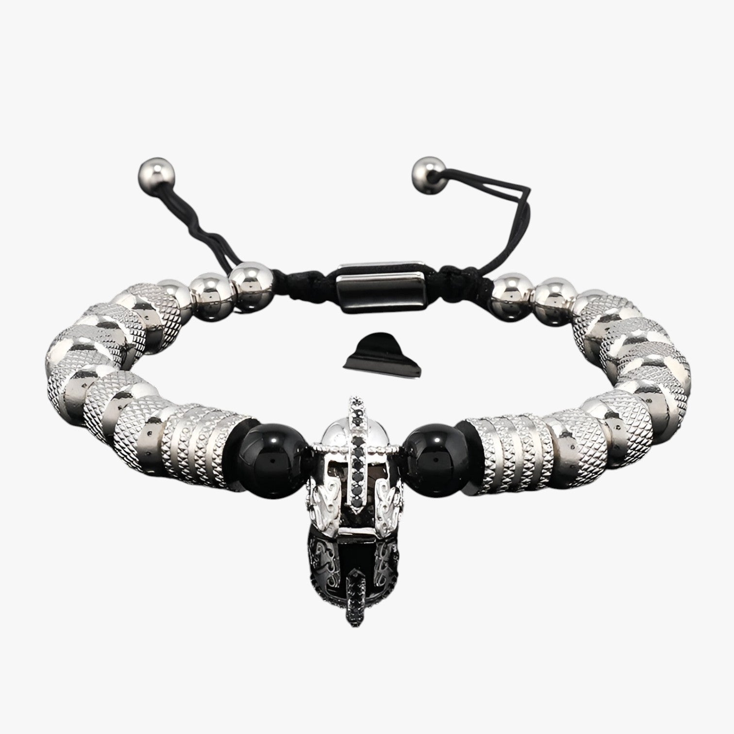Tadeo | Stile audace e potenza – Porta lo spirito di un guerriero spartano - ARGENTO - BRACELET mens accessory mens bracelet - Concept Palermo
