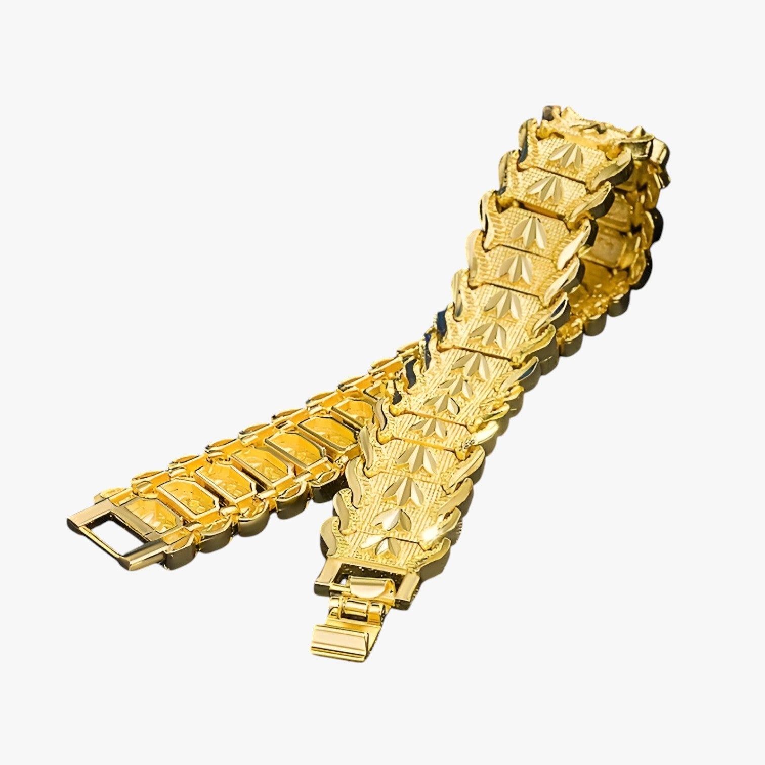 Jedrick | Stile dichiarativo con brillantezza 24K – Bracciale retro durevole per uomini - - BRACELET mens accessory mens bracelet - Concept Palermo