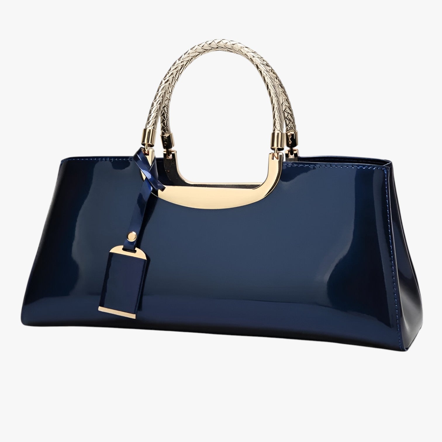 Adele | Borsa elegante in pelle leggera a spalla - blu2 - bag Bags handbags women bags Women's handbags - Concept Palermo