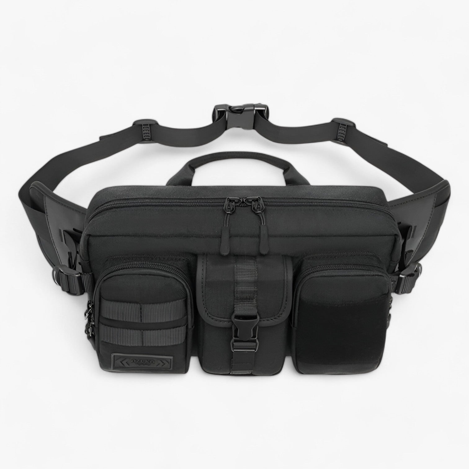 Kai | Borsa a tracolla anti-furto ricaricabile USB - nero - bag mens bag - Concept Palermo