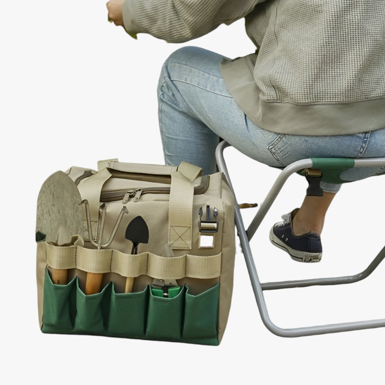 Mirko | Sedia da giardino compatta – Comfort e stoccaggio organizzato - - Garden Garden accessories Garden supplies Home & Garden - Concept Palermo