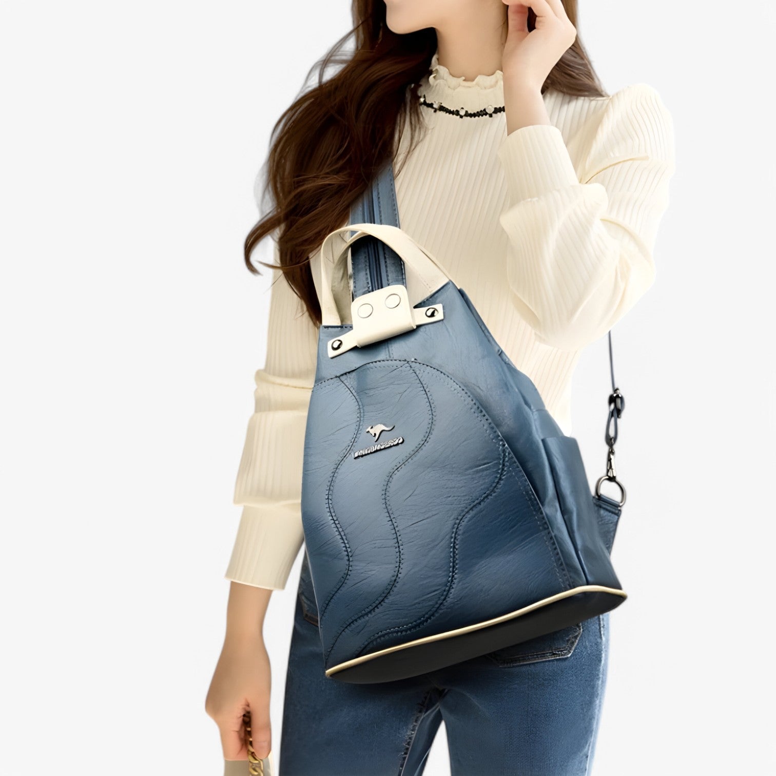Aubree | Zaino in pelle elegante - Spazioso, sicuro e perfetto per i viaggi - - Backpacks Bags women bags - Concept Palermo