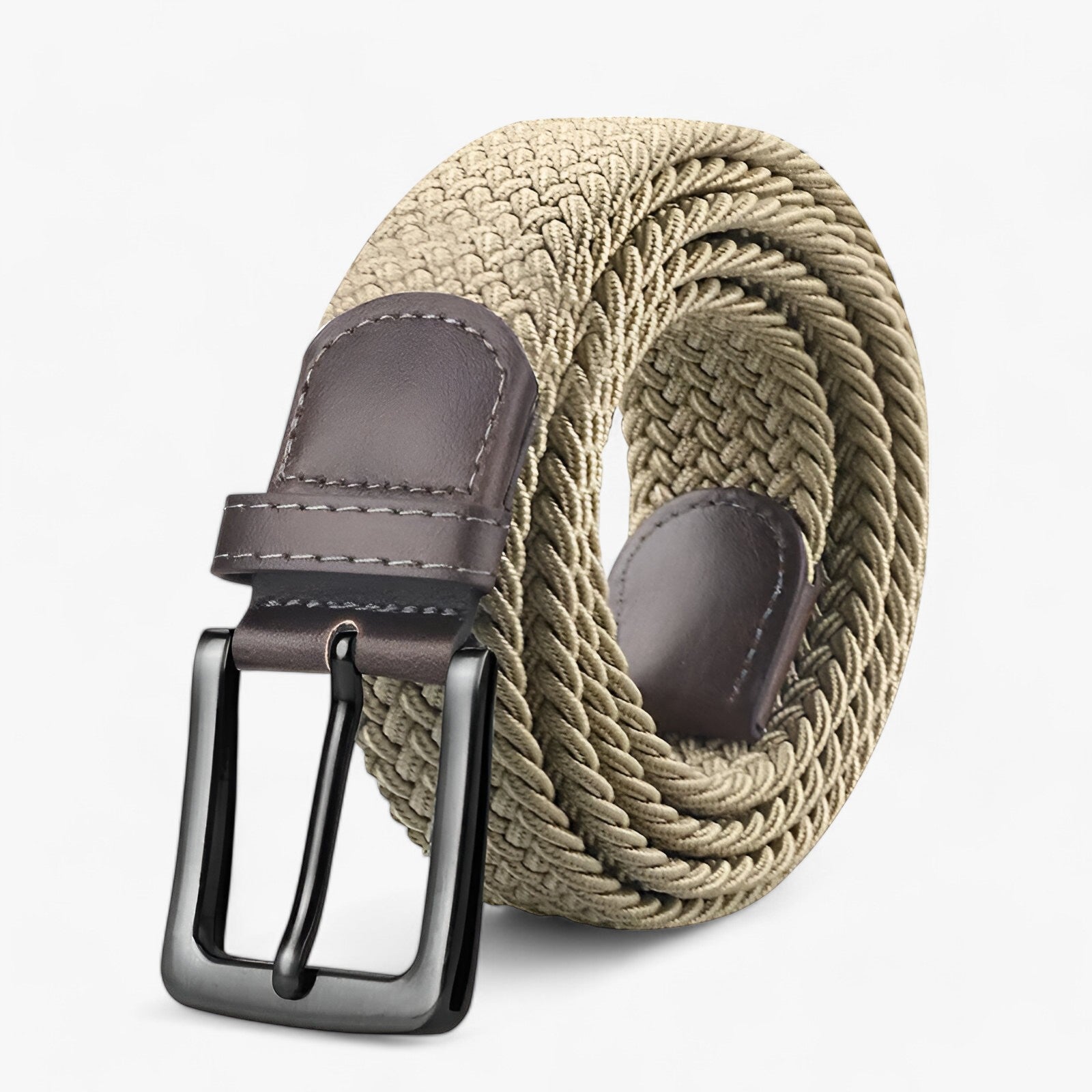 Dane| cintura in tela: elegante e comoda per qualsiasi outfit - cachi - belts Mens belt - Concept Palermo