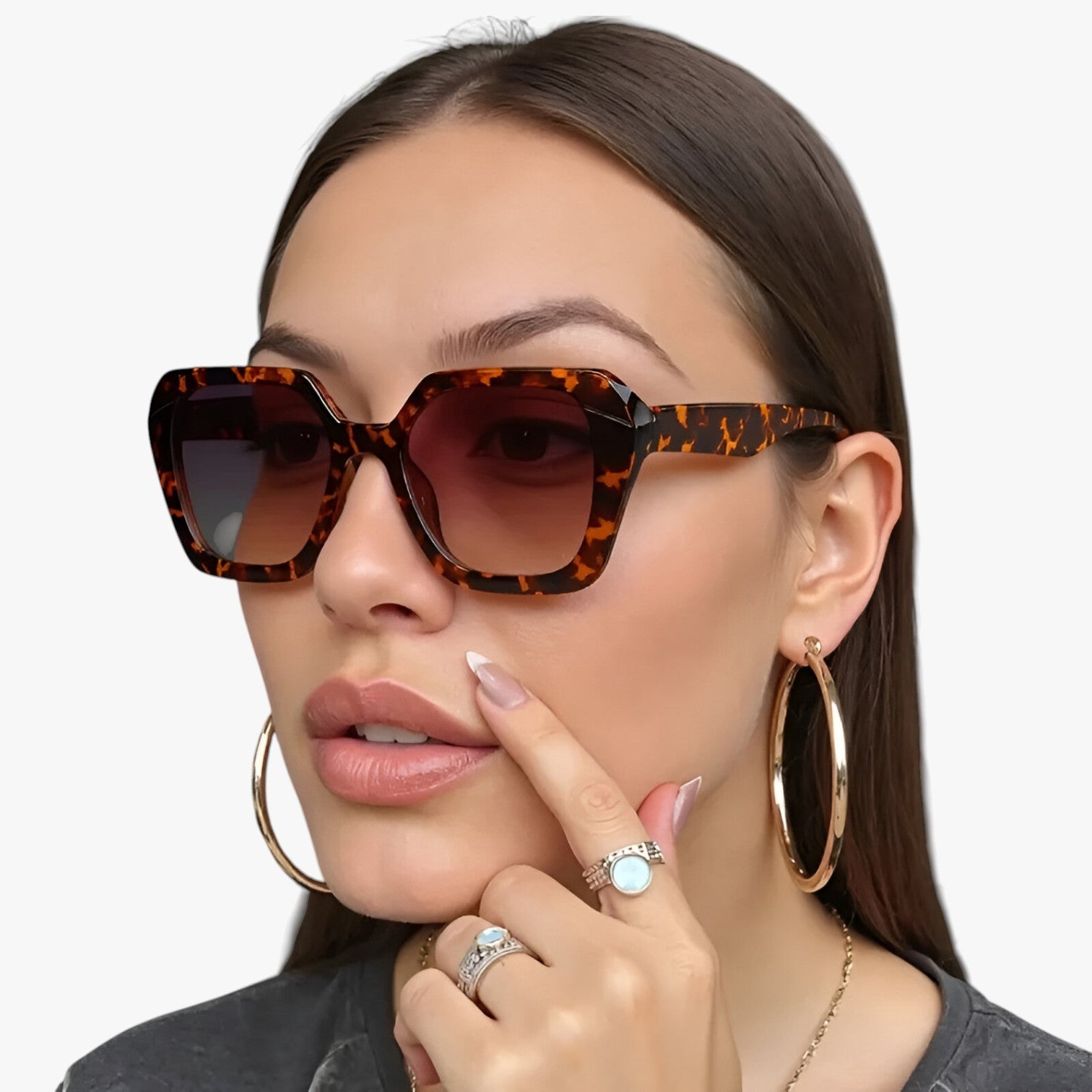 Valerie | Occhiali da sole quadrati sfumati da donna - - Fashion Sunglasses polarized sunglasses women Sunglasses sunglasses for women - Concept Palermo