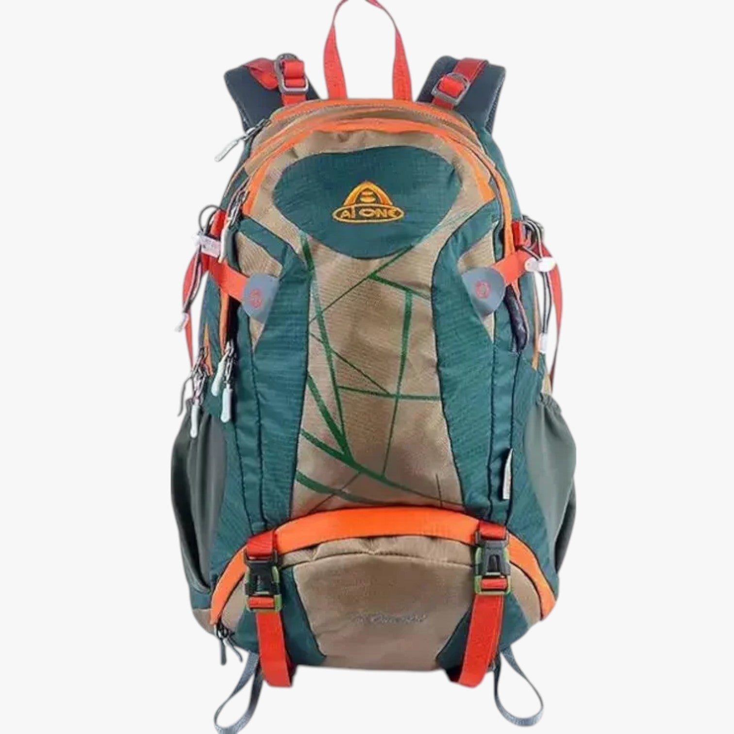Jaylen | Zaino Outdoor 30L Impermeabile Resistente, Leggero, Pronto all’Avventura - Verde 30 - 40L Cina - Bags bags for men mens bag - Concept Palermo