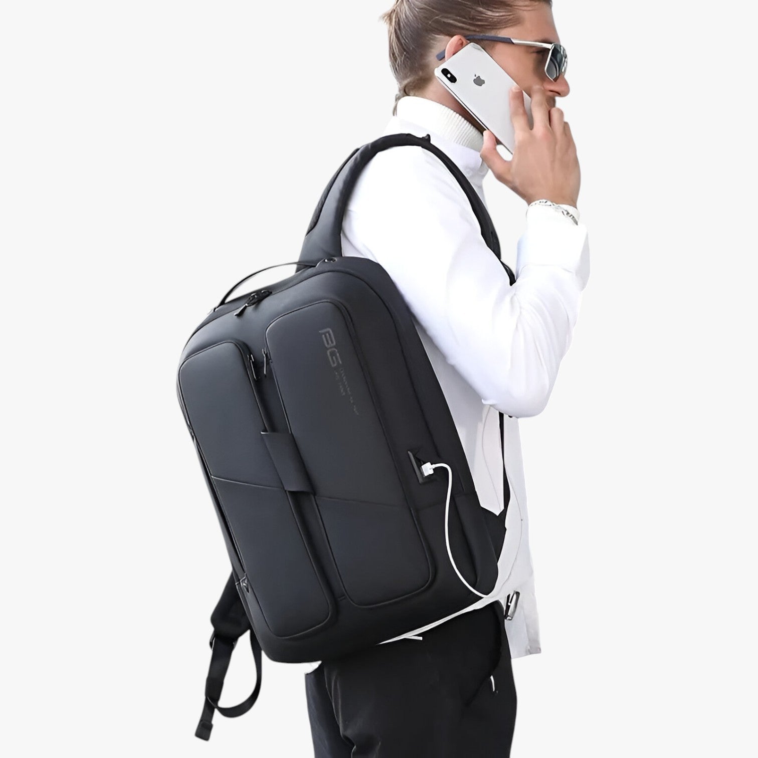 Damian | Zaino antifurto impermeabile per laptop - - Bags bags for men - Concept Palermo