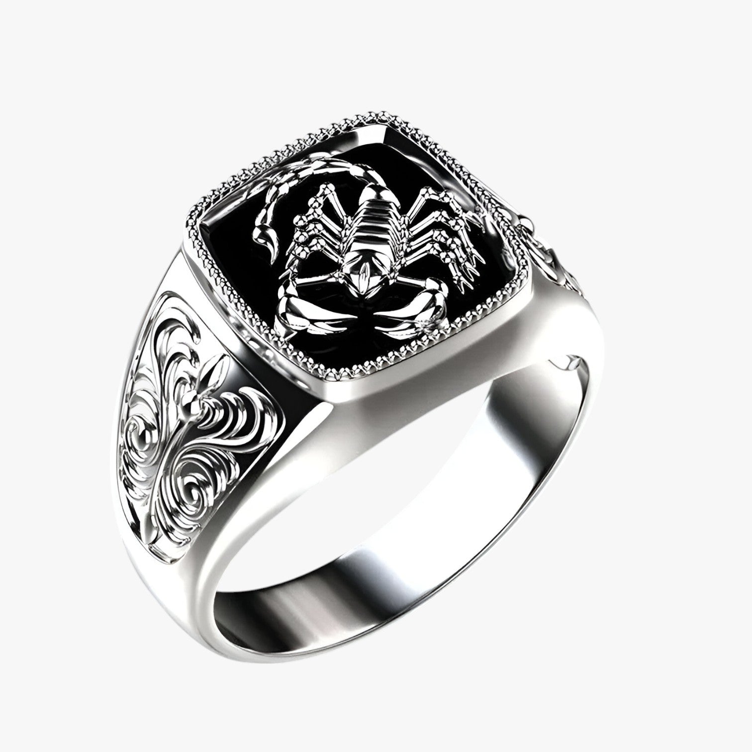 Conrad | Anello Scorpione elegante per un look audace - Argento - mens accessory mens ring Rings - Concept Palermo