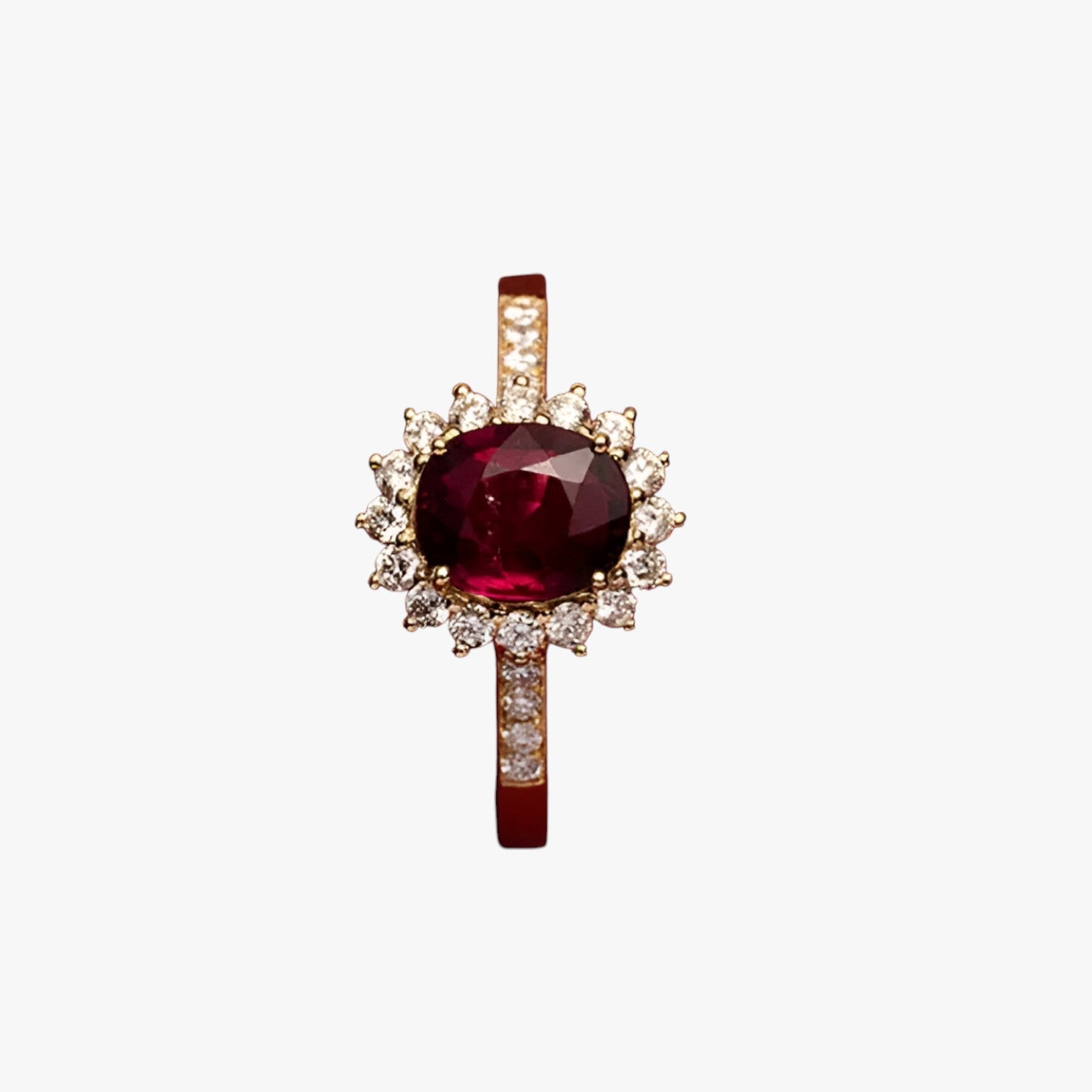 Janet | Anello vintage con flair reale e scintillante aspetto di rubino - - Rings womens ring - Concept Palermo