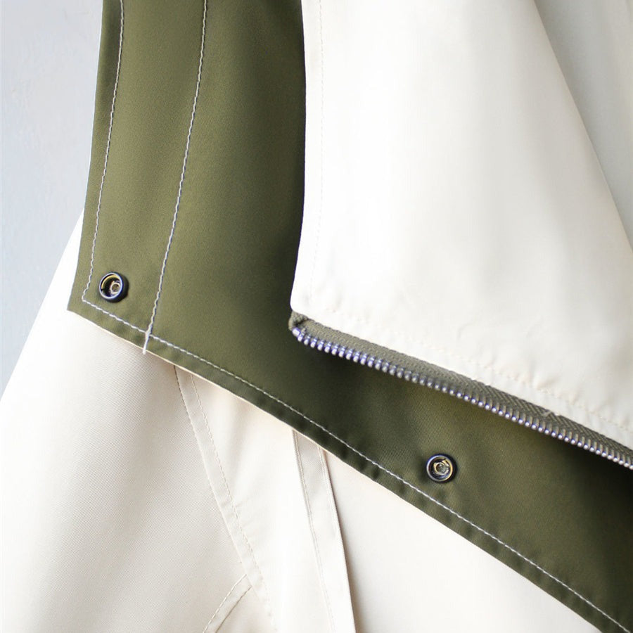 Aurora - Overdimensioneret patchwork capuchon kamin - - Jacket jacket for men Women jackets - Concept Palermo