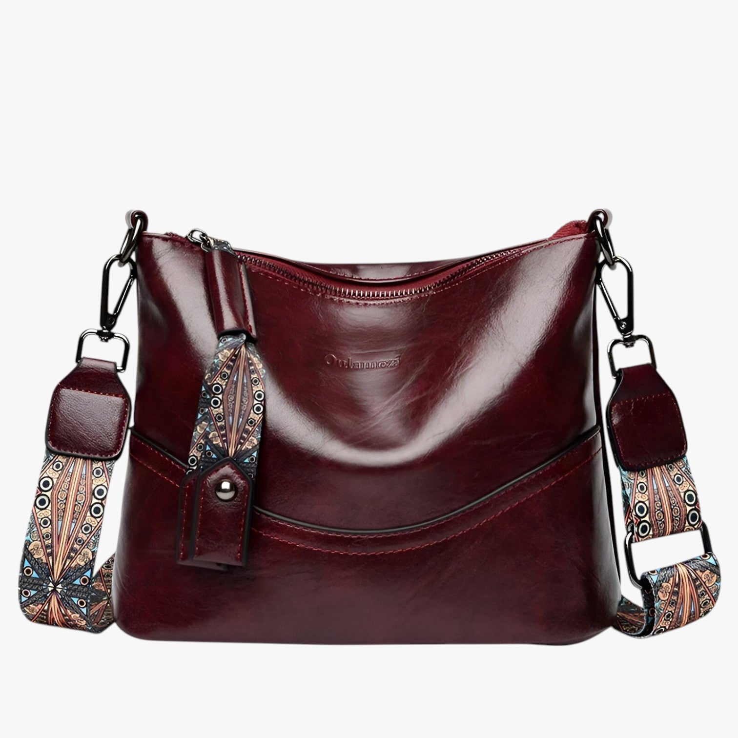 Dream | Borsa a tracolla di lusso firmata per donne eleganti - Borgogna - Bags women bags Women's handbags - Concept Palermo