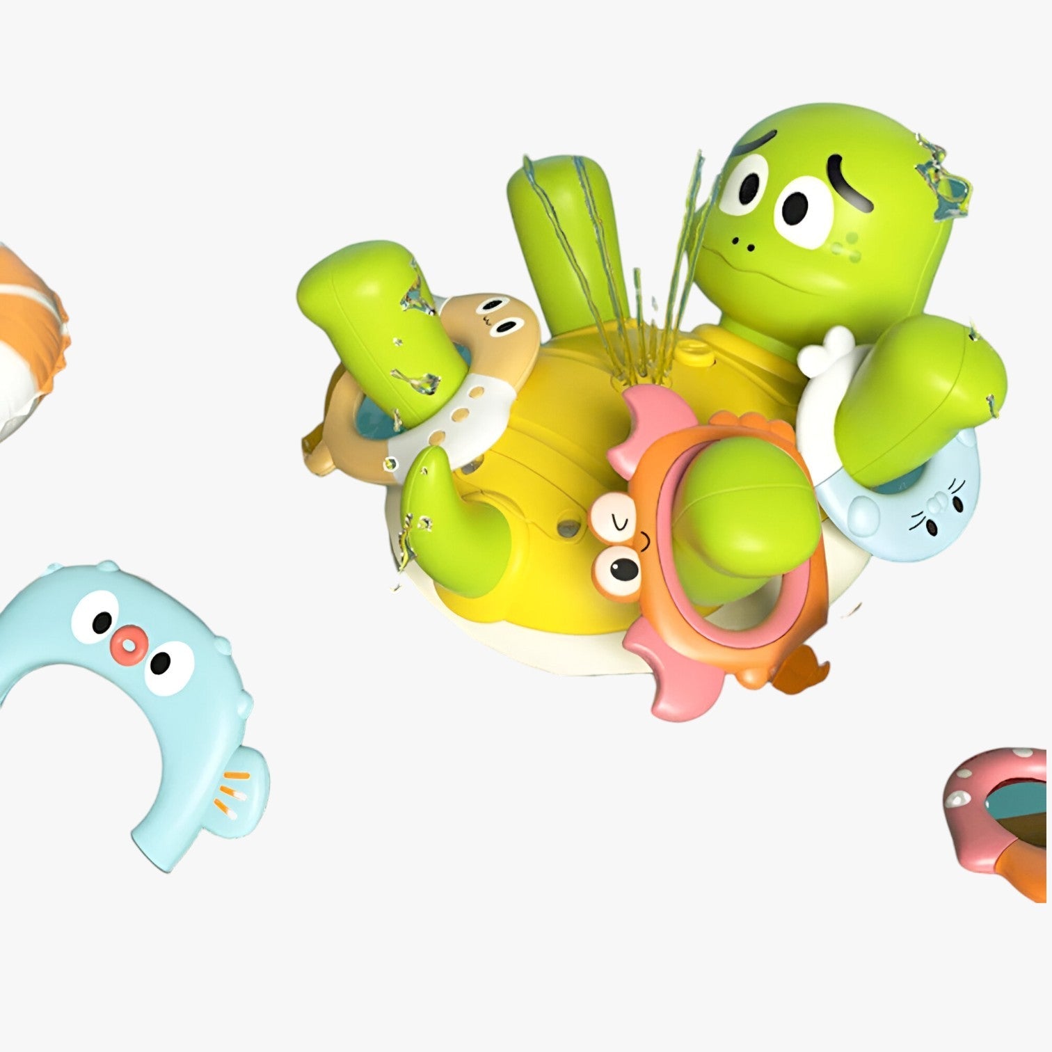 Lilyana | Giocattolo da bagno elettrico a forma di tartaruga – Spruzza, ruota e intrattiene il tuo bambino - - toys toys for kids - Concept Palermo