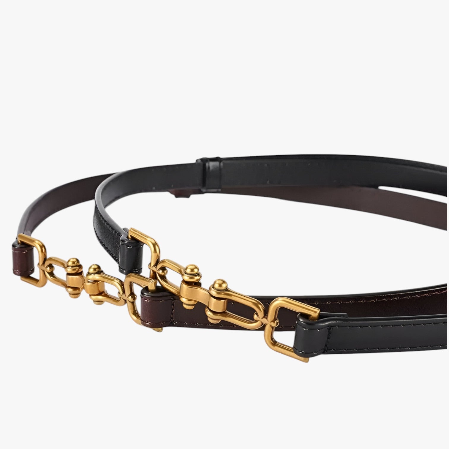 Alora | Cintura sottile in pelle in stile coreano - - Belts waist belt for women Womens belt - Concept Palermo