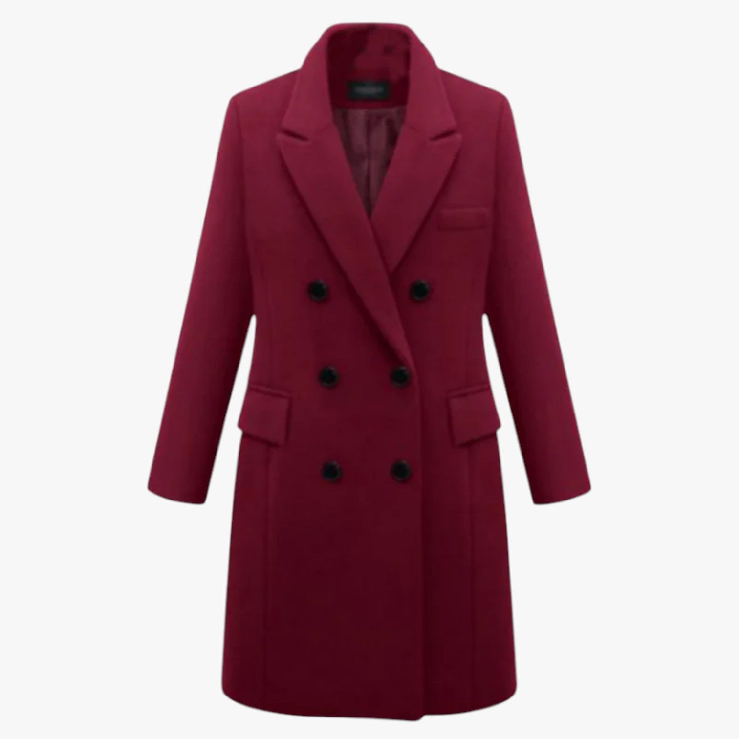 Darla | Elegante giacca in lana da donna: calda, morbida e perfetta per l'ufficio - Borgogna - coats coats for women female coat Jackets & Coats - Concept Palermo