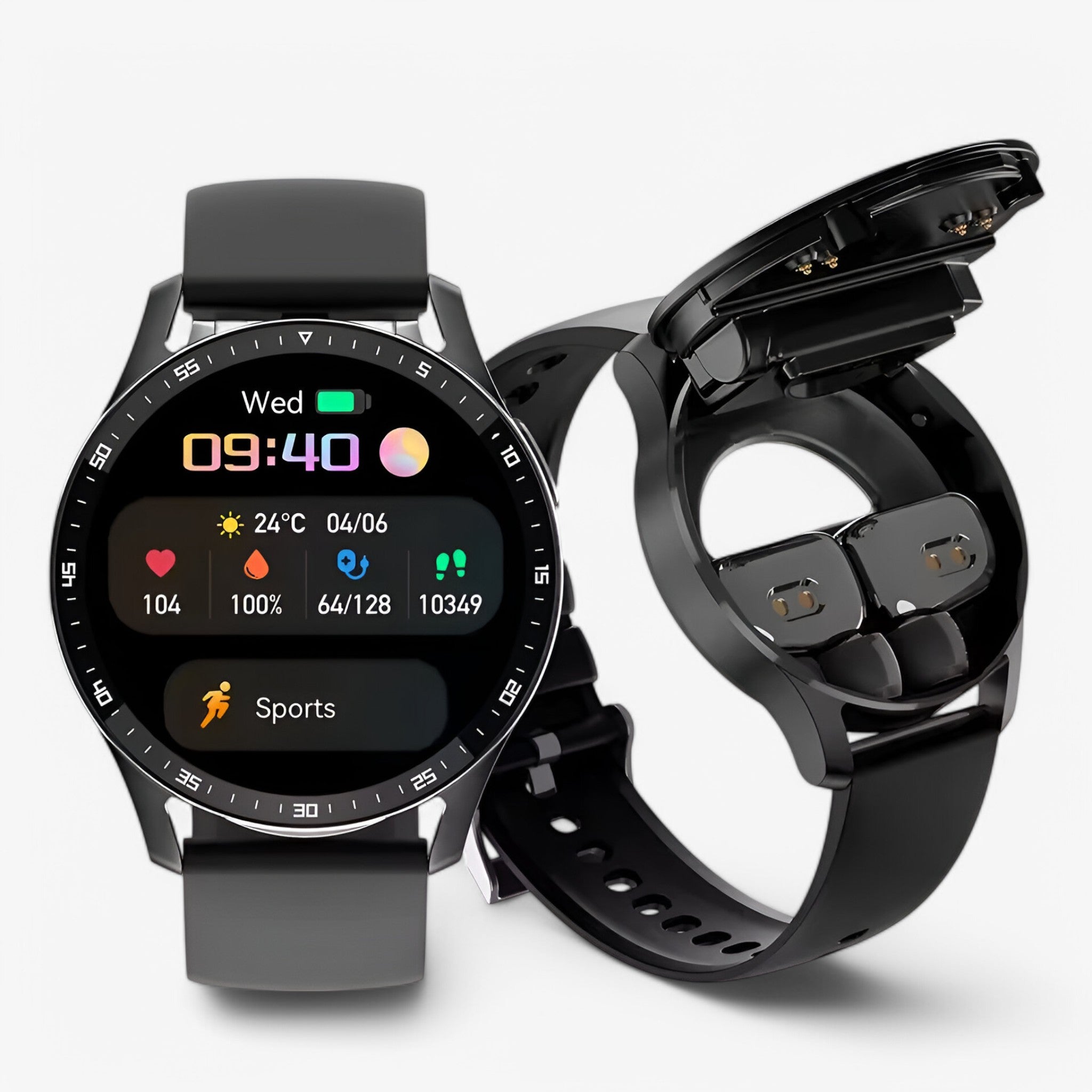 Aiden | Smartwatch 2-in-1 con auricolare Bluetooth TWS - - - Concept Palermo