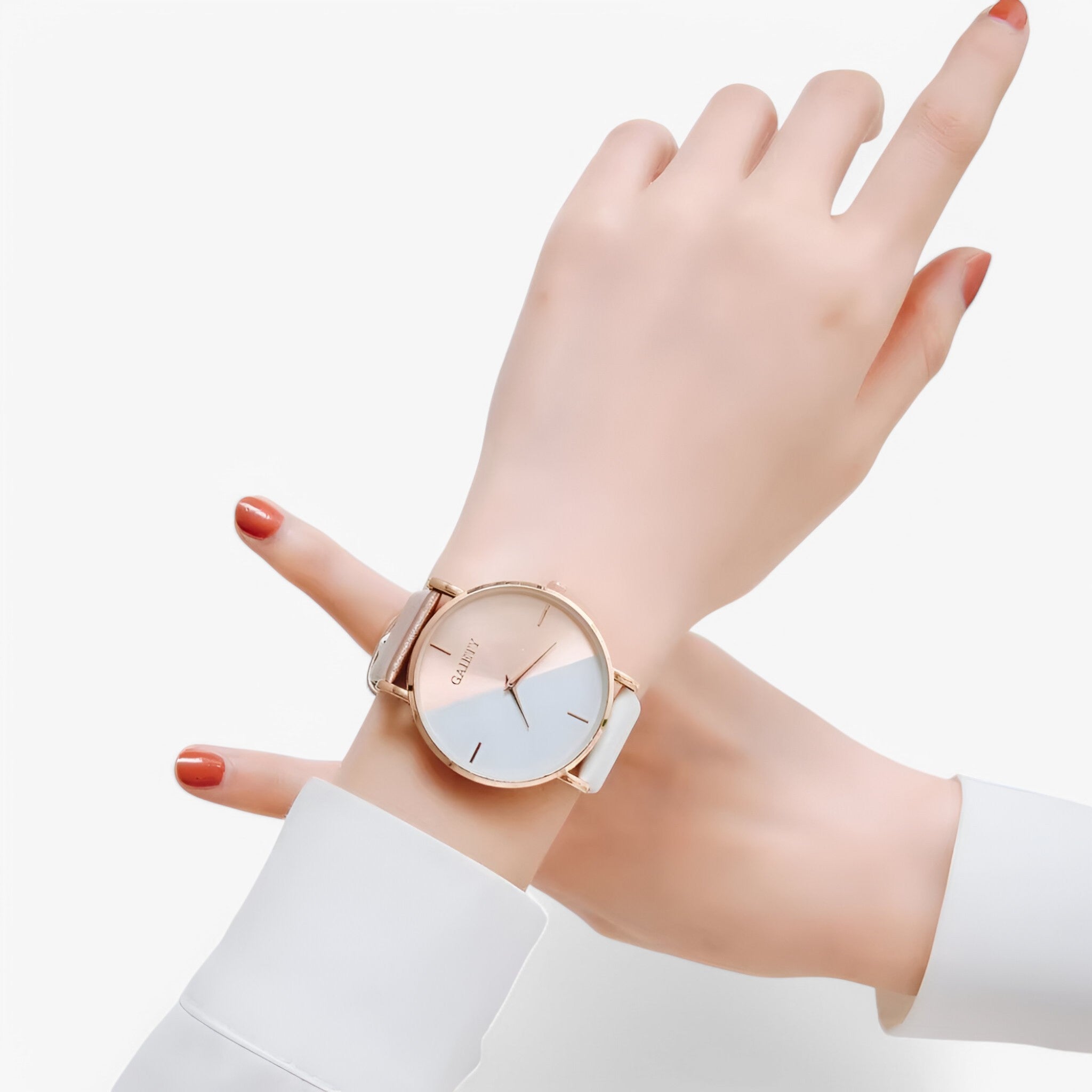 Esme | Orologio bicolore elegante con bracciale - - female watch watch for women - Concept Palermo