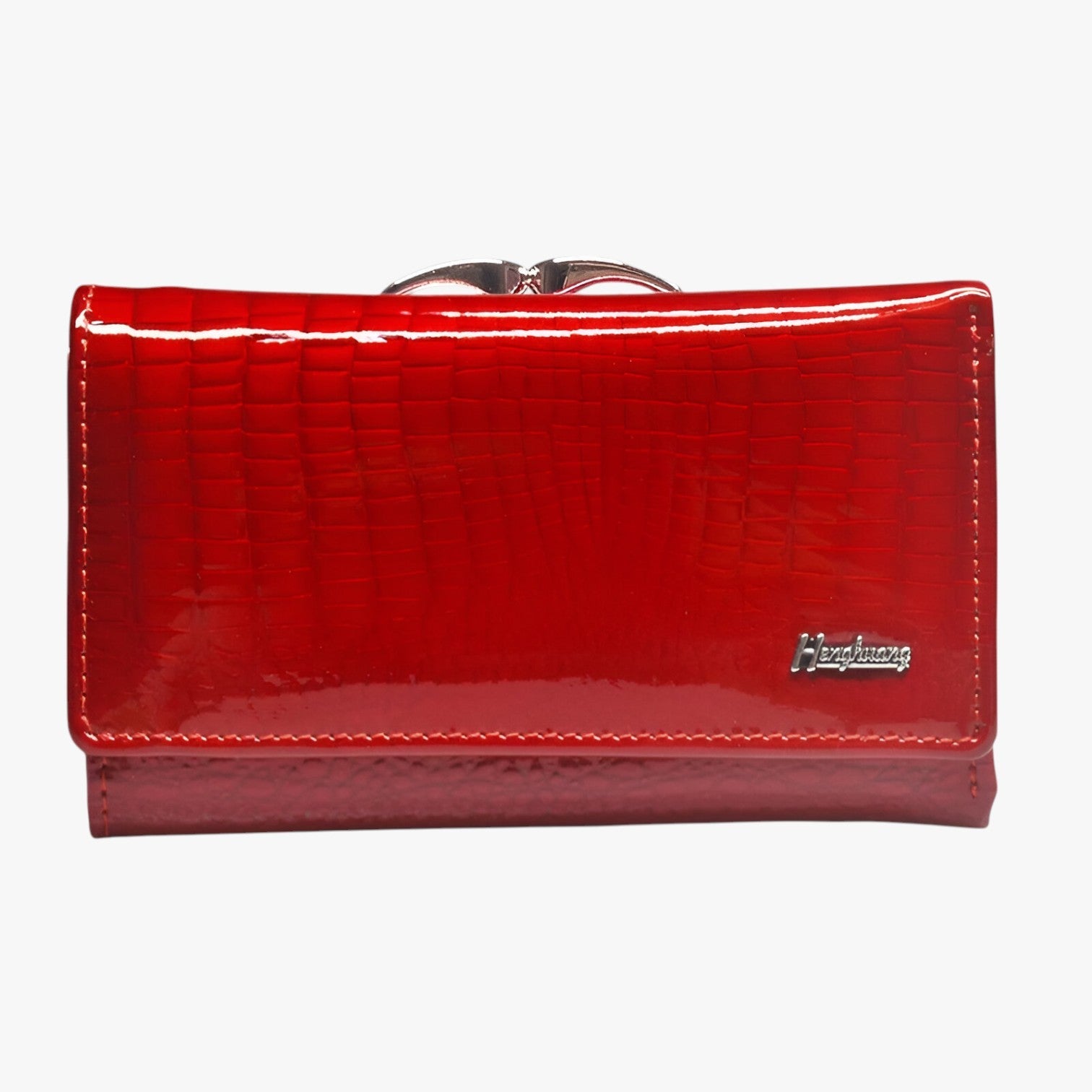 Regina | Portafoglio da donna in pelle di lusso - Elegante e pratico - rosso - wallet womens wallet - Concept Palermo