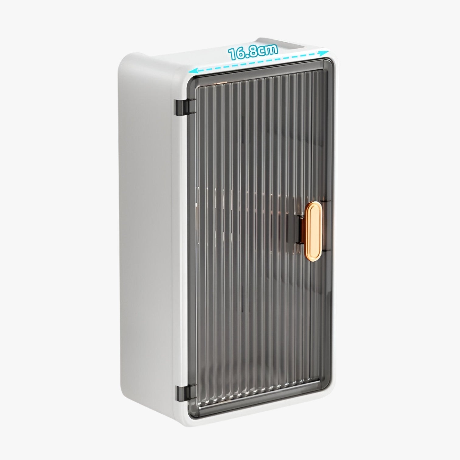 Aiko | Mensola a muro impermeabile – Soluzione di stoccaggio intelligente per il bagno - Grigio-Senza partizione - bathroom - Concept Palermo