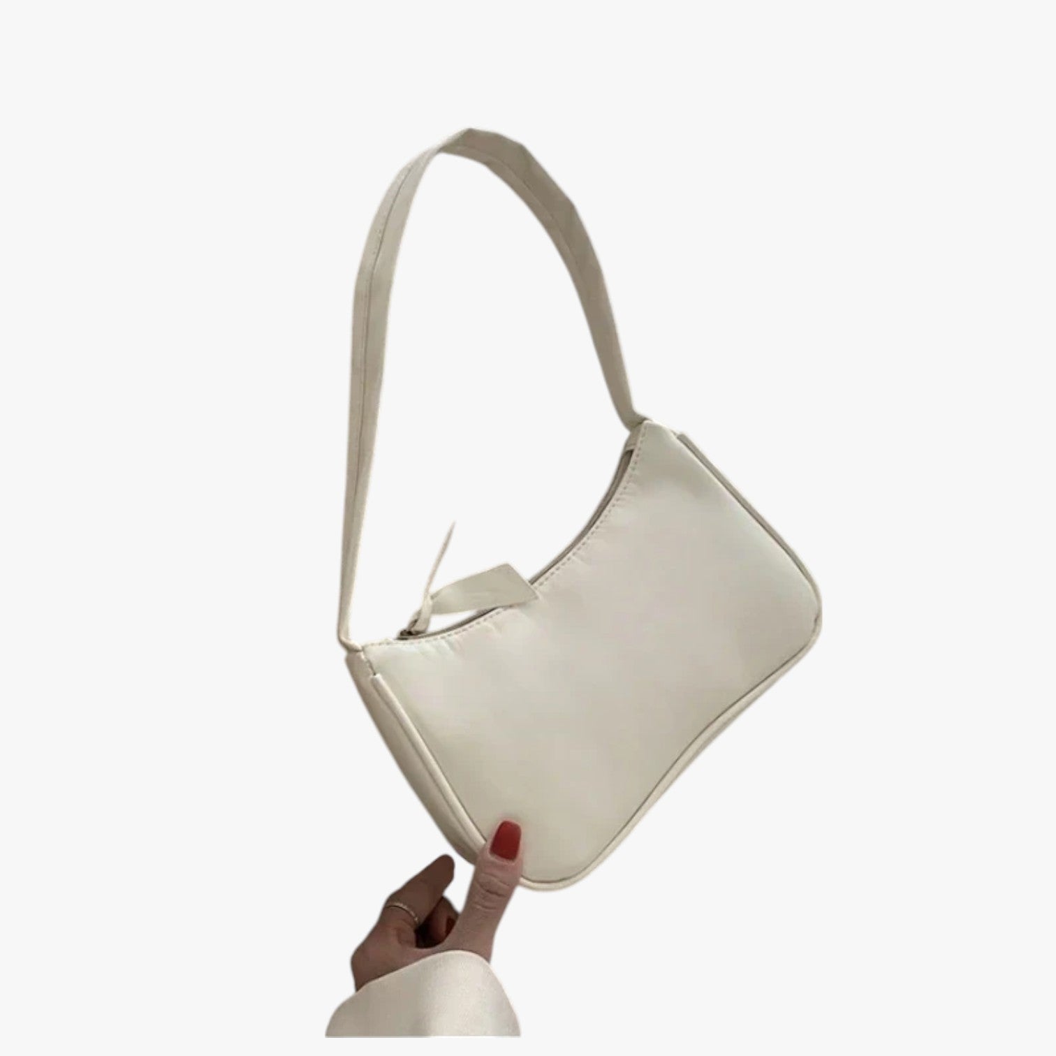 Erica | Borsa Vintage PU – Stile Elegante per Ogni Giorno - Bianco - Bags womens bag - Concept Palermo