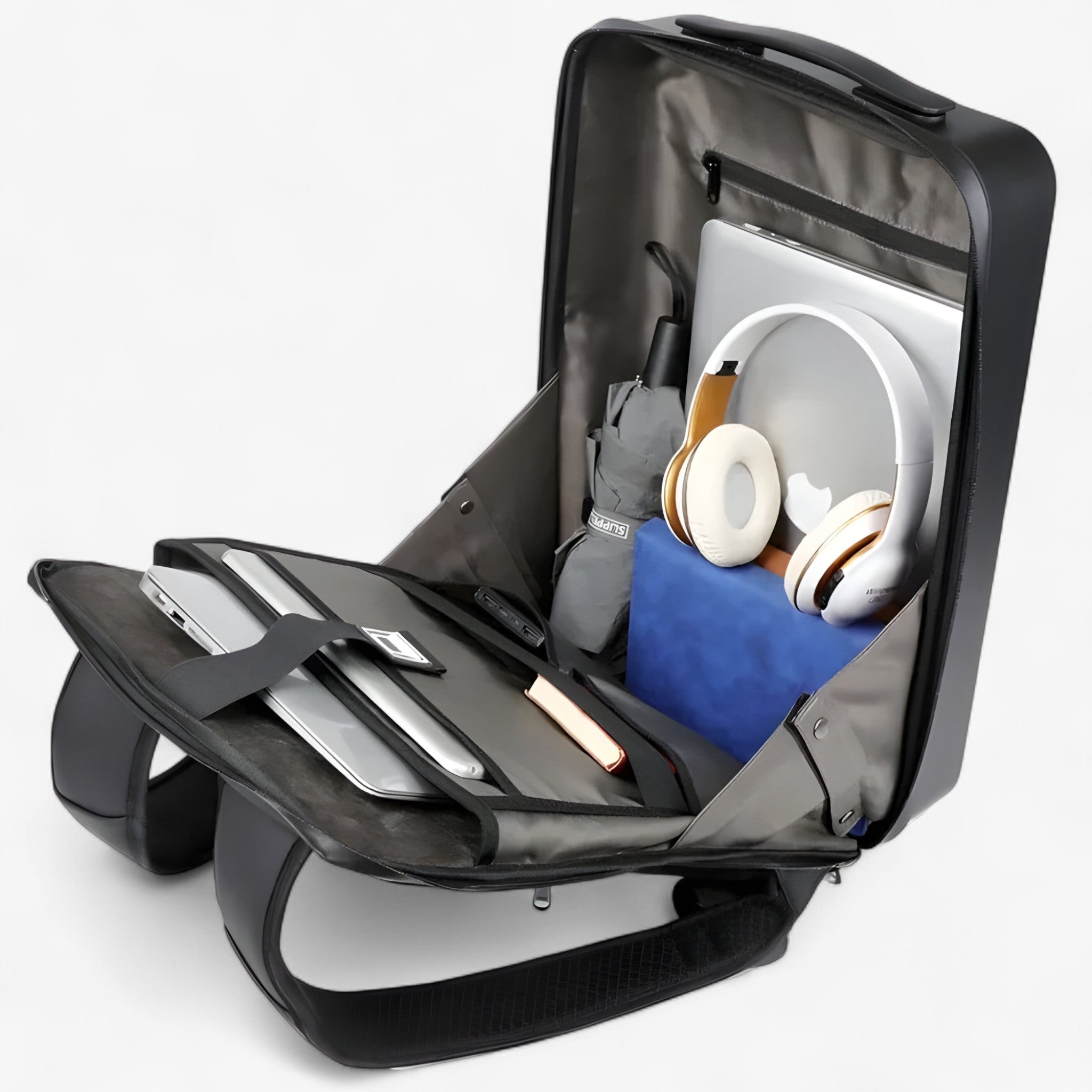 Gabi | Zaino rigido multifunzionale con porta USB - - Backpacks - Concept Palermo