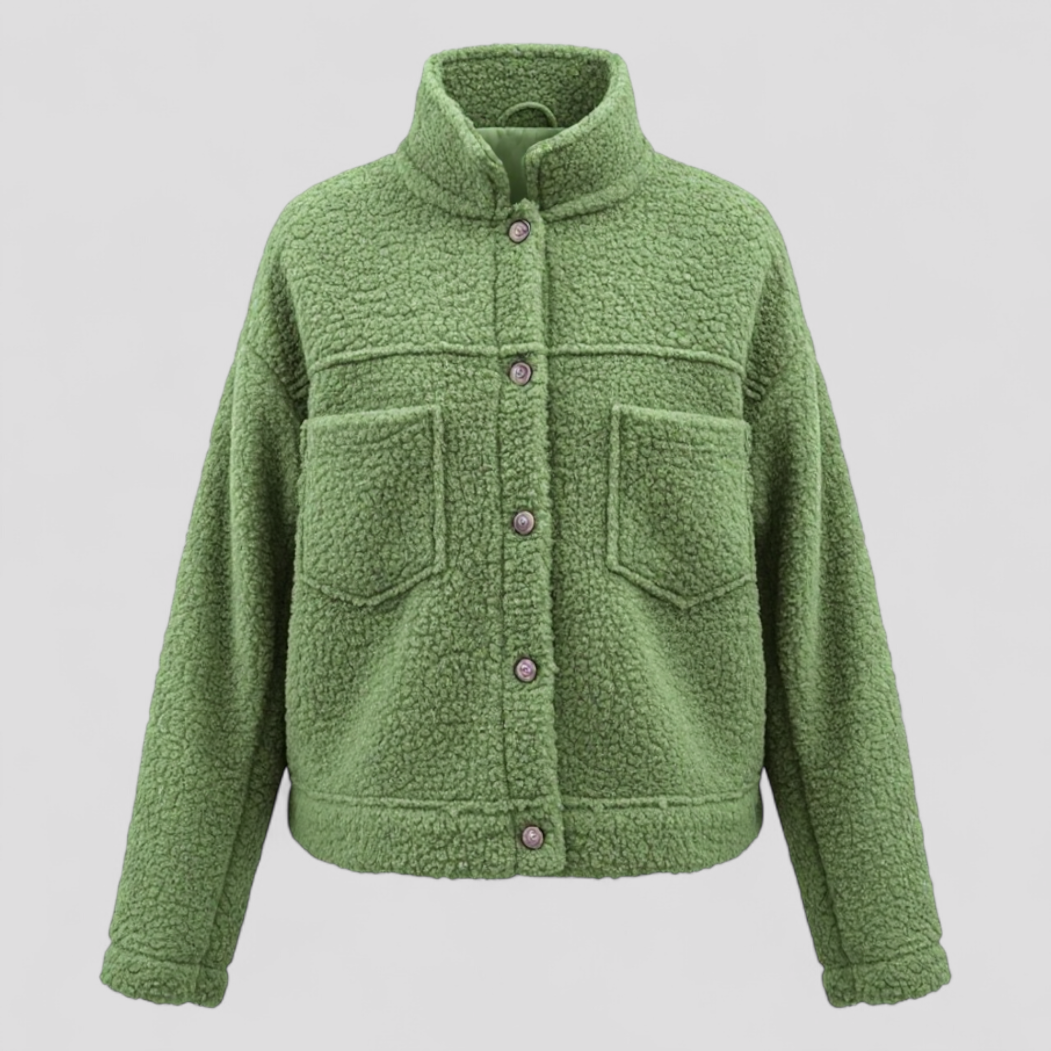 Jasmine | Breve e dolce - Verde - Jackets ladies_jackets_cardigan Women jackets - Concept Palermo