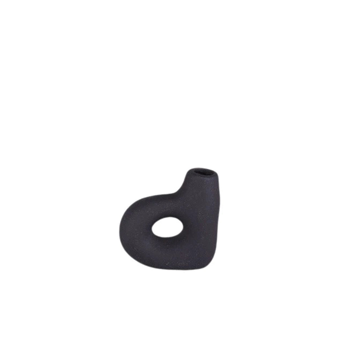 Vasi in ceramica opaca sofisticati | Decorazioni da tavolo senza tempo e stilose - Nero - Decor Flowerpots Vases - Concept Palermo