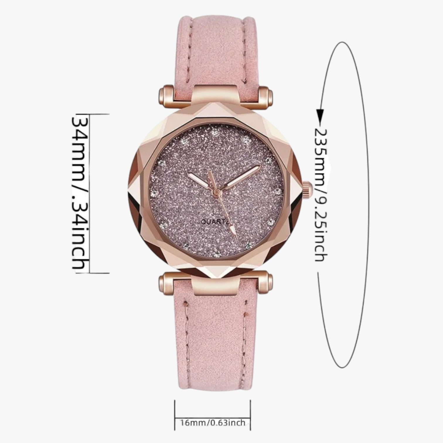 Kiana | Orologio Starry Sky Rose Silver - - female watch ladies watch watch watch for women watches - Concept Palermo
