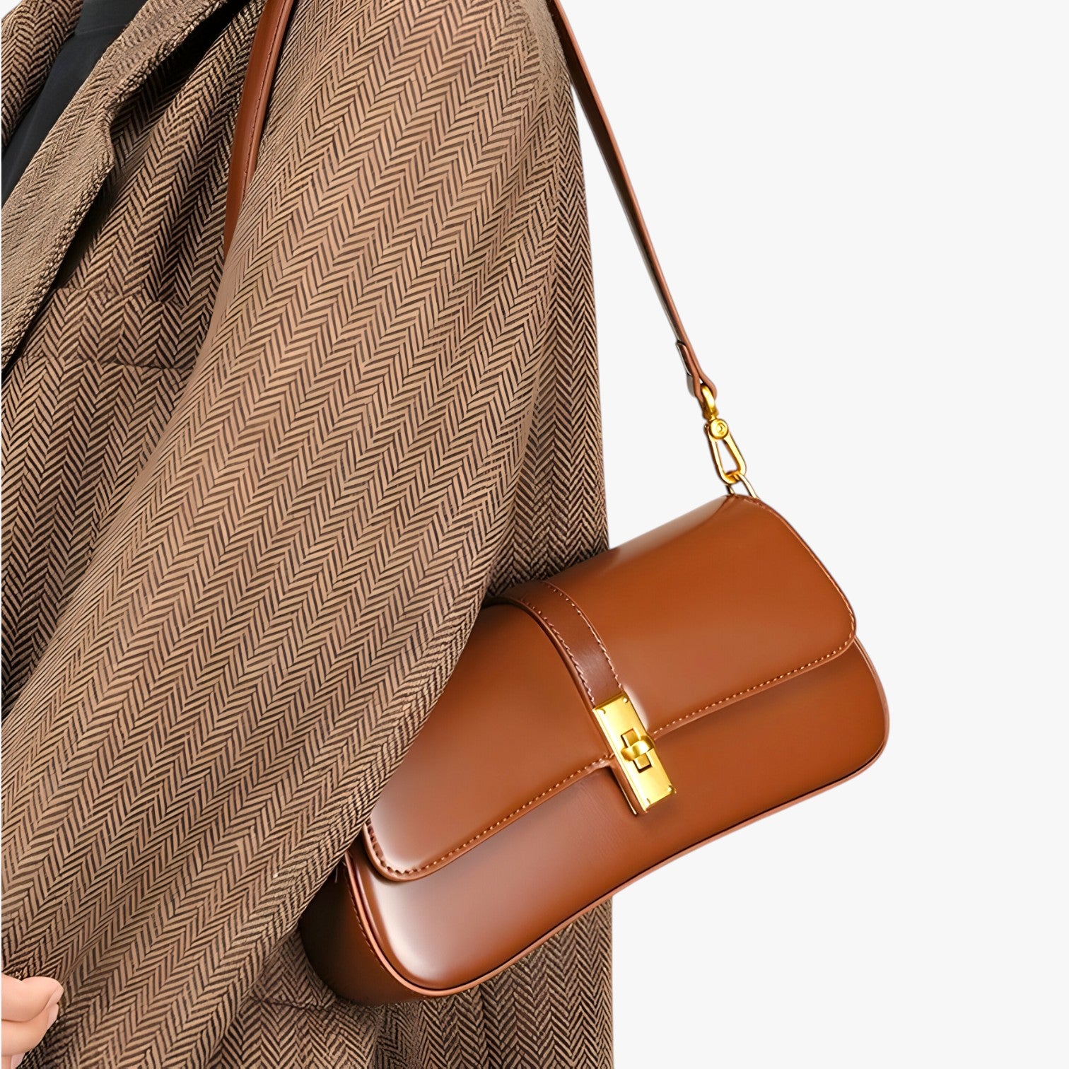 Alaia | Borsa Baguette in Vera Pelle di Lusso - - bag Bags handbags Shoulder Bags women bags Women's handbags - Concept Palermo