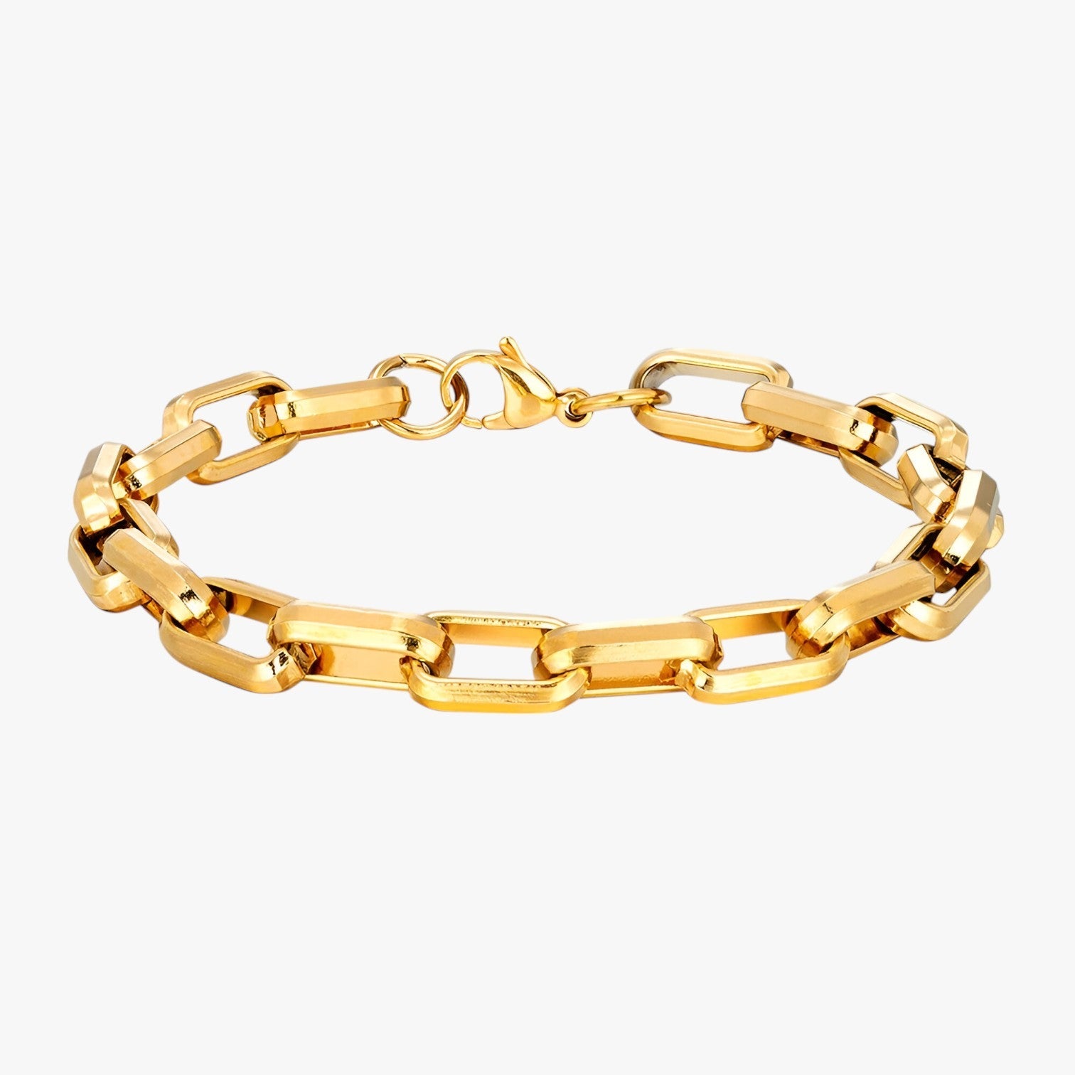 Francisco | Stile robusto e look potente – Il bracciale che si fa notare - Oro - BRACELET mens accessory mens bracelet - Concept Palermo