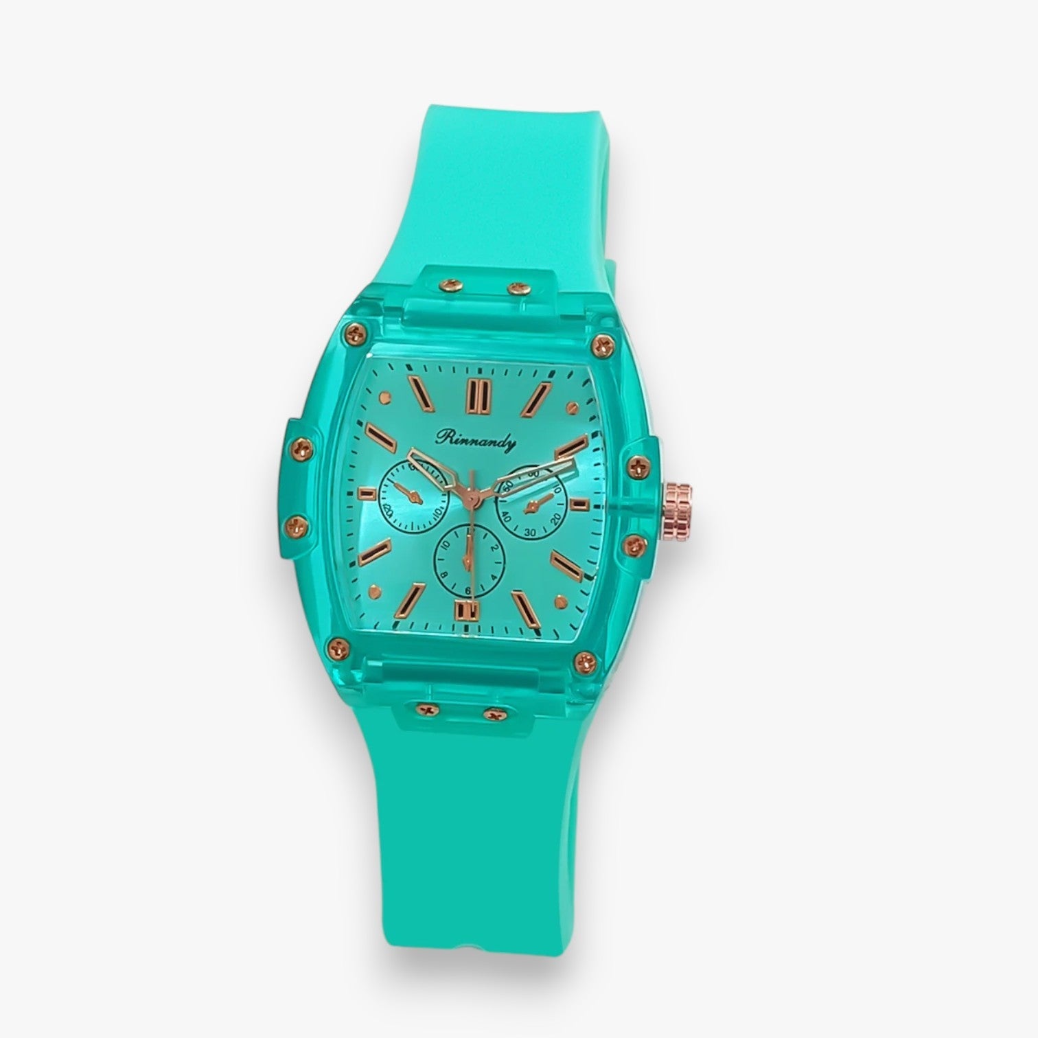 Kiera | Orologio da donna lussuoso e comodo con cinturino in silicone - Verde - ladies watch watch watch for women women watch - Concept Palermo