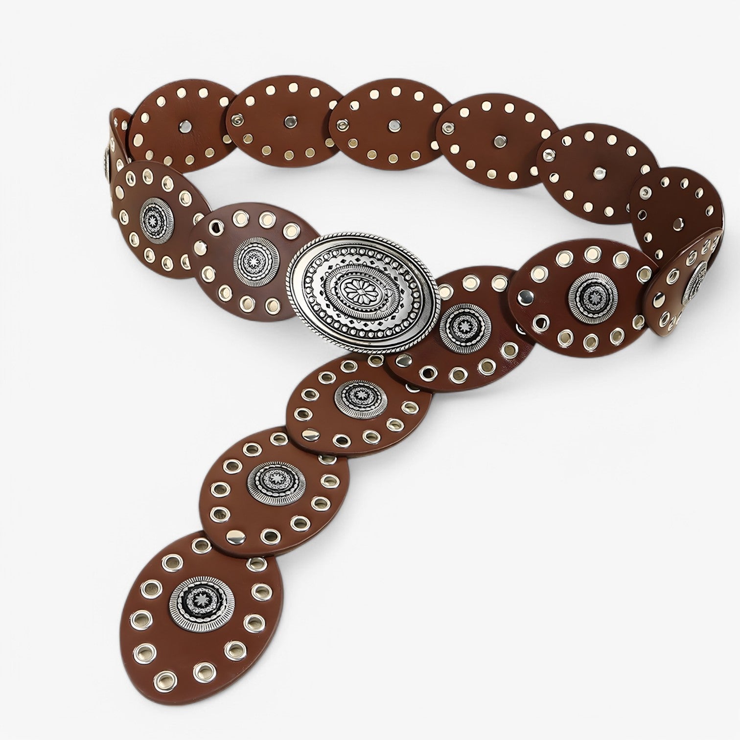 Madlaina | Cintura Vintage Regolabile – Eleganza Retro - marrone chiaro 119cm - belts waist belt for women Womens belt - Concept Palermo