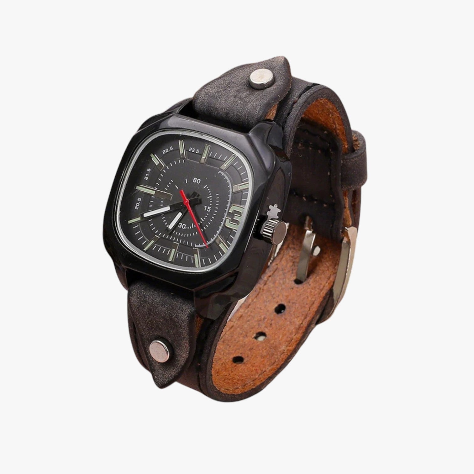 Lucca | Orologio vintage con cinturino in pelle - - watch watch for men watches - Concept Palermo